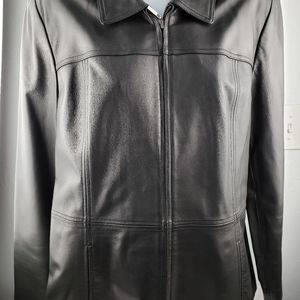 Valerie Stevens genuine lamb leather jacket